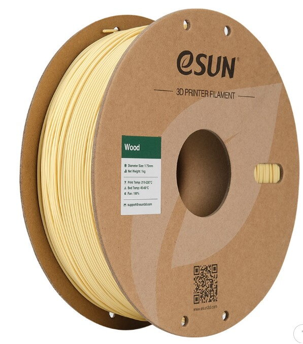 Wood eSUN filament 1,75 mm 0,5 kg